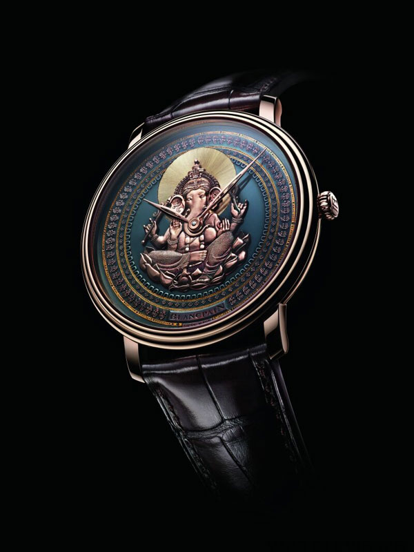 Blancpain 全新Shakudō赤铜雕绘腕表