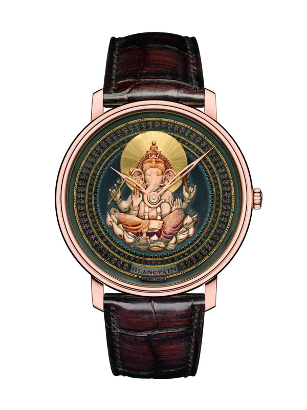 Blancpain 全新Shakudō赤铜雕绘腕表