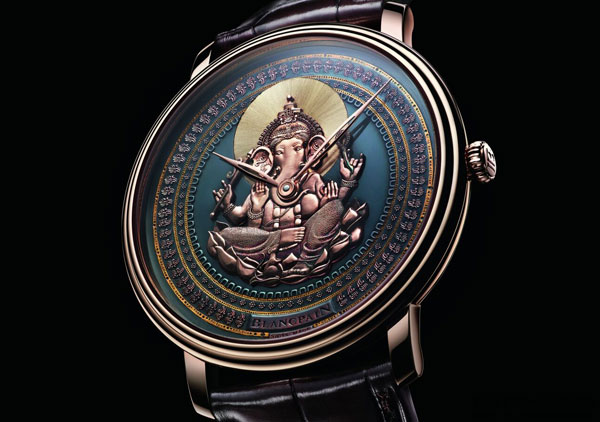 Blancpain 全新Shakudō赤铜雕绘腕表