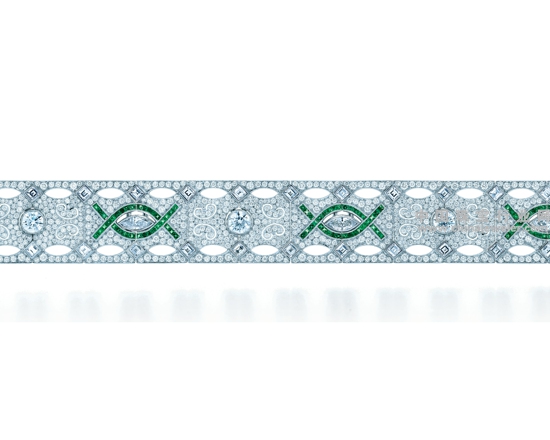 Tiffany & Co. 蒂芙尼Art Deco装饰艺术风格手镯.jpg