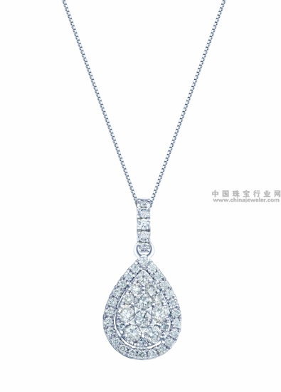 配图3-18K白色黄金配镶白色钻石项链右:参考价格RMB 9,990元.jpg