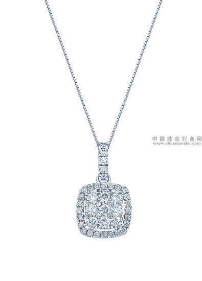 配图4-18K白色黄金配镶白色钻石项链左:参考价格RMB 9,990元.jpg
