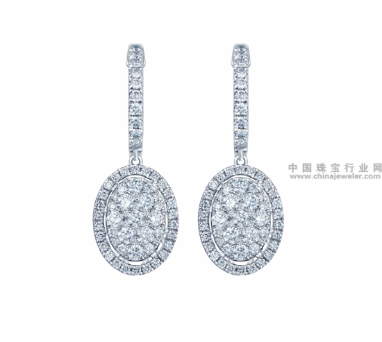 配图9-18K白色黄金配镶白色钻石耳坠左:参考价格RMB 29,990元 .jpg
