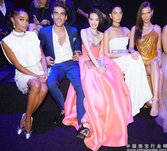 7_(从左至右)演员Laura Harrier、模特Jon Kortajarena、宝格丽品牌代言人舒淇、宝格丽品牌代言人Lily Aldrid....jpg