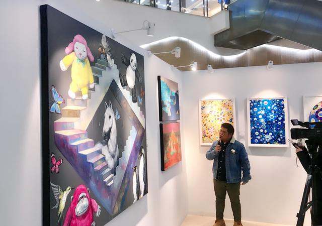 “欢乐颂—亮马国际珠宝古玩城跨年艺术展媒”在京开幕