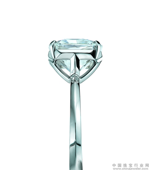 Tiffany & Co. 蒂芙尼Tiffany True系列铂金订婚钻戒 (2).jpg