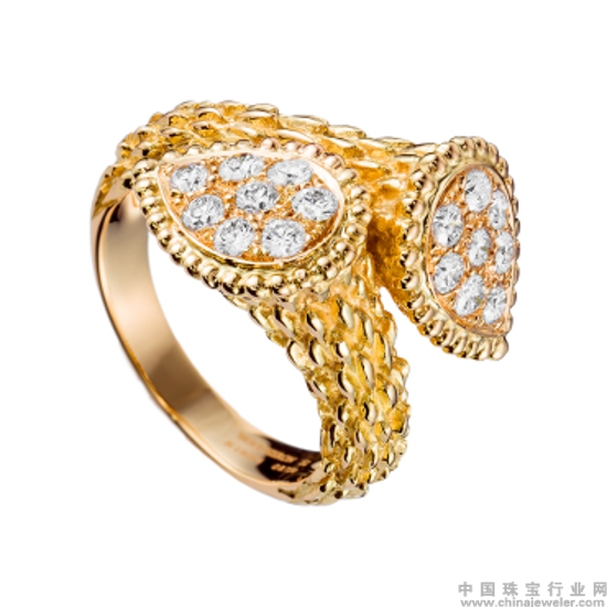 Boucheron宝诗龙Serpent Bohème系列戒指..jpg