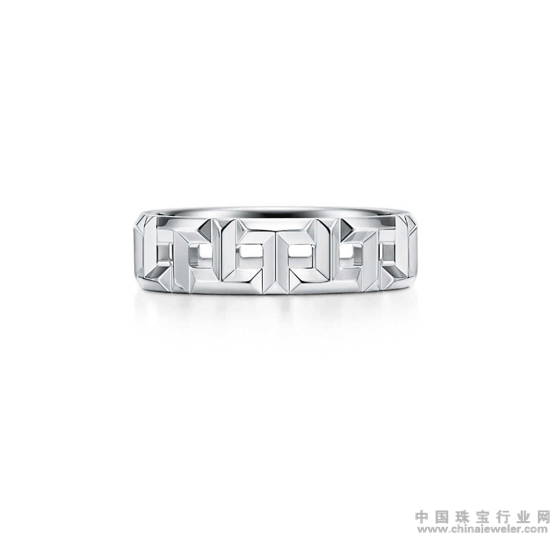 Tiffany & Co. 蒂芙尼T系列T True 18K白金戒指.jpg