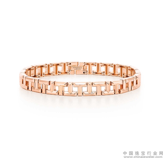 Tiffany & Co. 蒂芙尼T系列T True 18K玫瑰金手链.jpg