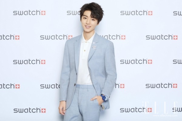 Swatch发布与王俊凯联合设计腕表 Swatch发布与王俊凯联合设计腕表