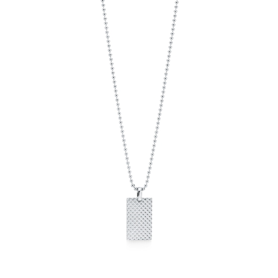 Tiffany & Co. 蒂芙尼 Diamond Point 系列纯银矩形吊坠.jpg