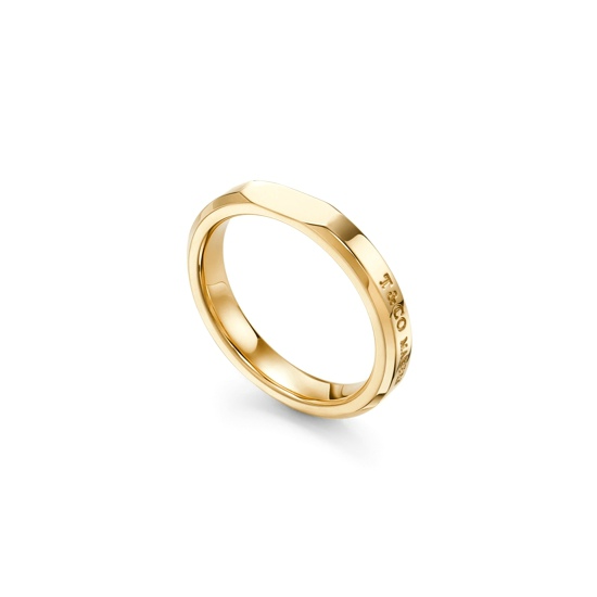 Tiffany & Co. 蒂芙尼 1837® Makers系列18K黄金窄式戒指.jpg