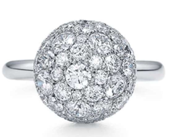 Tiffany & Co. 蒂芙尼HardWear系列18K白金镶钻球形戒指.jpg