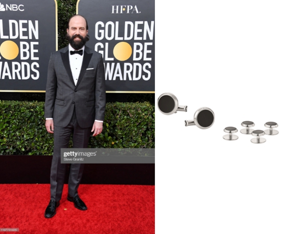 布伦特__吉尔曼（Brett Gelman）佩戴万宝龙大班系列袖扣（编号：115333）.jpg