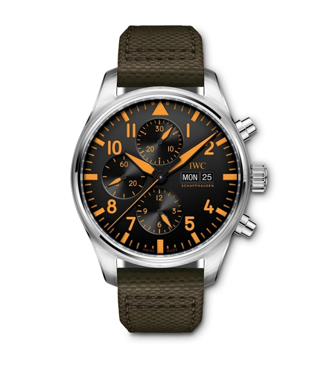 7. IWC万国表飞行员系列计时腕表“橙色风暴”特别版（型号：IW377730）.jpg