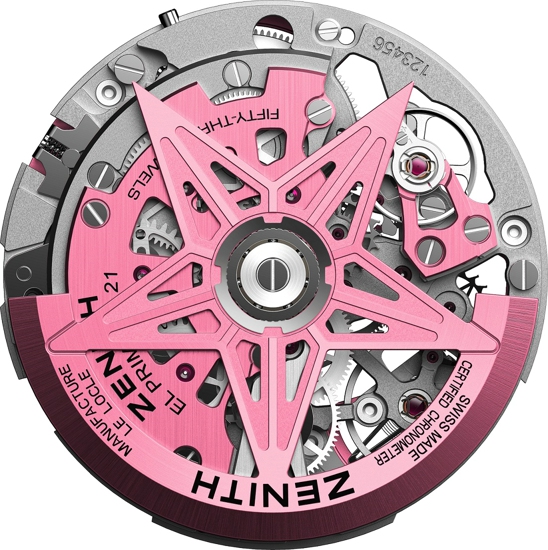 ZENITH真力时DEFY系列EL PRIMERO 21粉红腕表 型号：22.9004.900473.R598_05.jpg