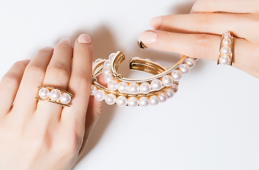 珍珠手镯、珍珠戒指
