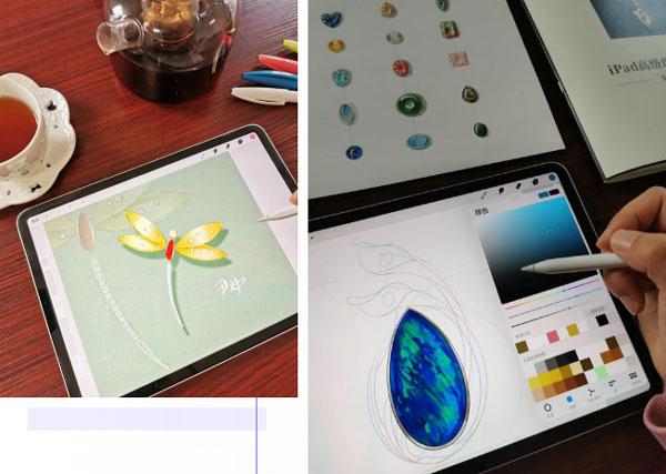 如何做好珠宝定制设计服务？从iPad珠宝设计班开始！