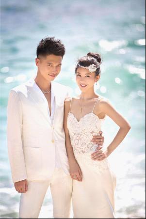 明星唯美婚纱造型ido日环食系列耀目妆点