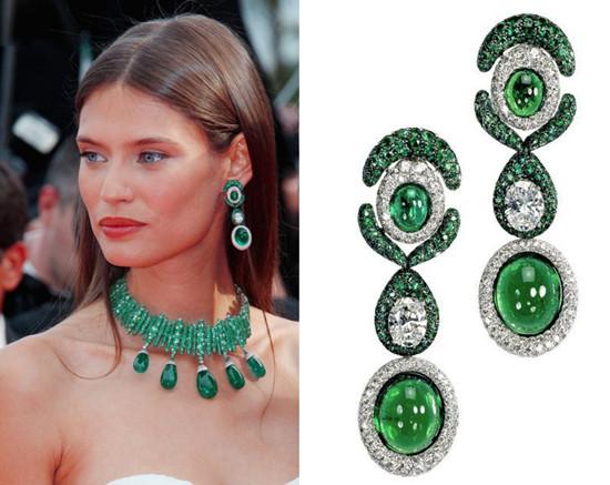 意大利性感女星Bianca Balti佩戴De Grisogono（ 德-克里斯可诺）