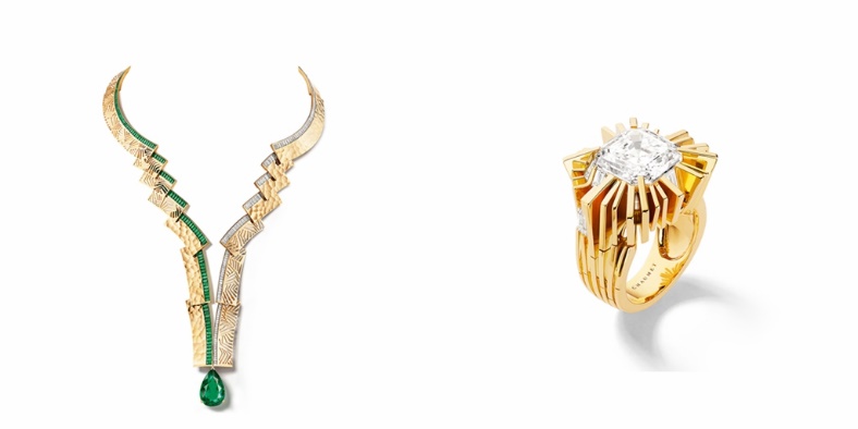 CHAUMET “筑艺万象”高定珠宝套系 天际探寻 篇章作品