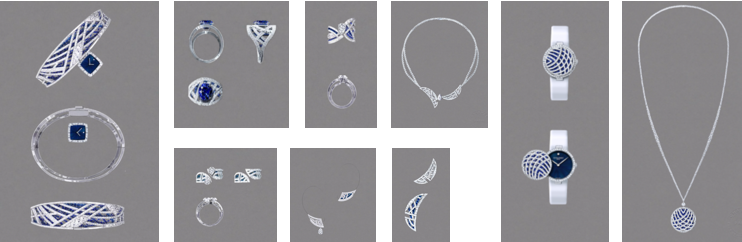 CHAUMET “筑艺万象”高定珠宝套系 浮光秘境 篇章作品