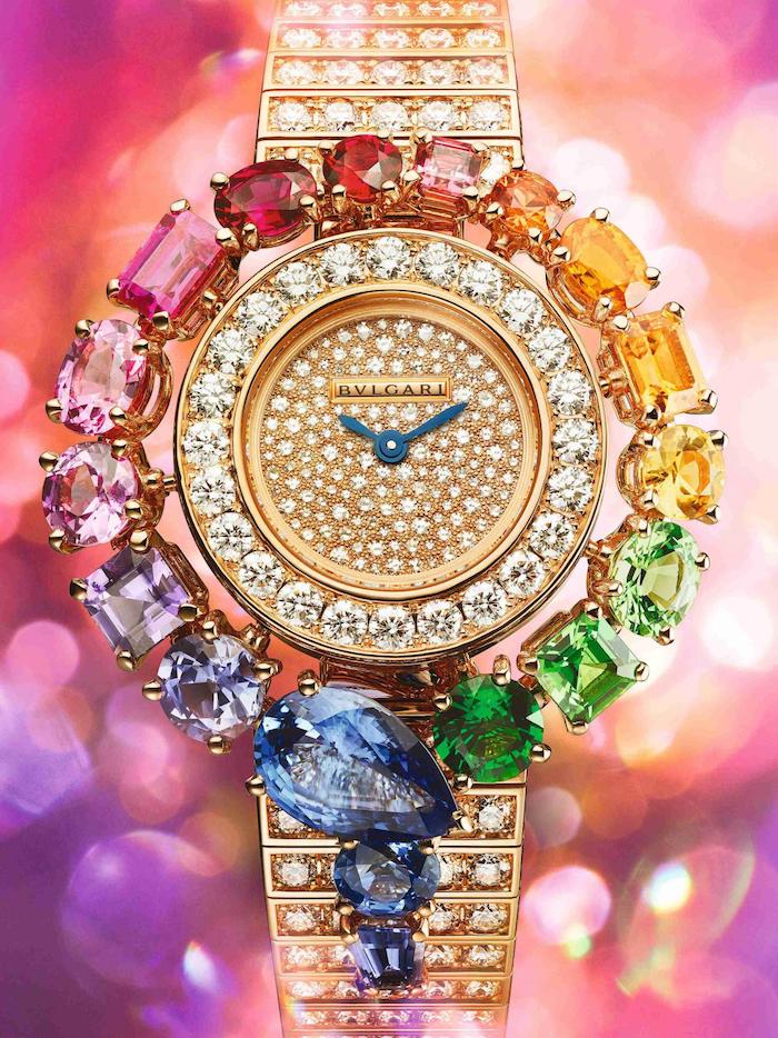 宝格丽Serpenti Incantati Rainbow腕表